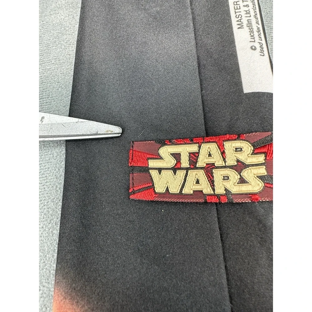 Star Wars Jedi Master Qui Gon‎ Jinn Mens Tie Episode 1 Vintage 90s Ralph Marlin